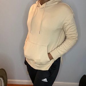 Cream Hoodie